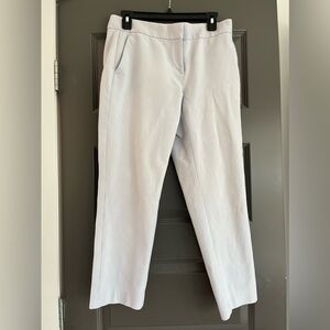Ann Taylor Kate Fit Light Blue Cropped Ankle Pants Womens Size 4